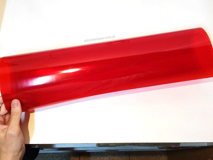 Tutorial Filtro Acetato Rojo