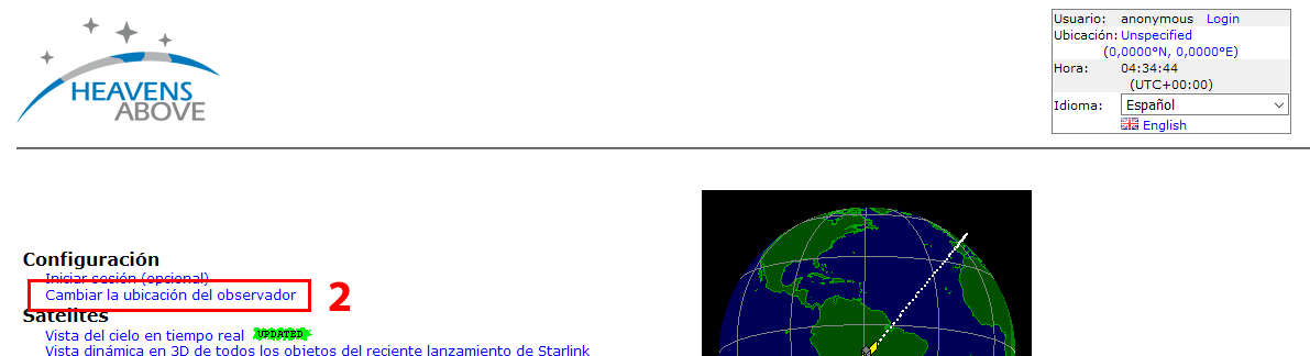 Tutorial Heavens-Above